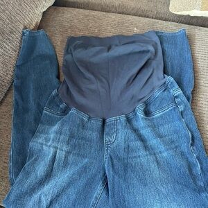 SPANX Dark Blue “Jean ish” Maternity Jeggings